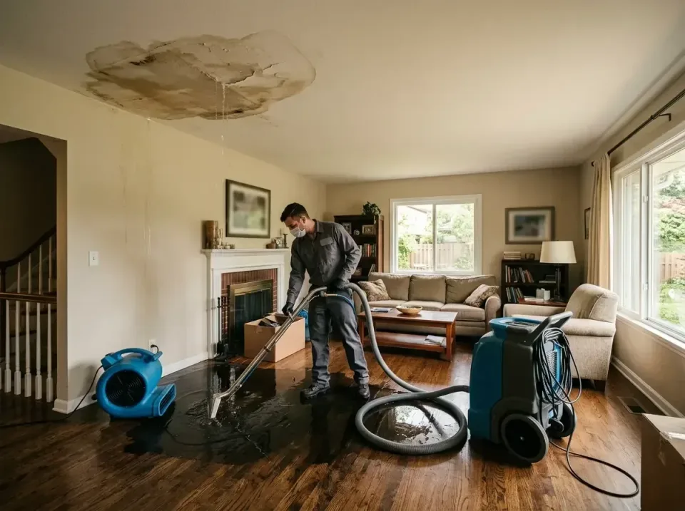 attic-pipe-burst-ceiling-drip-008 — frequently asked questions, Water Damage Restoration & Carpet Care in Samsula-Spruce Cre…